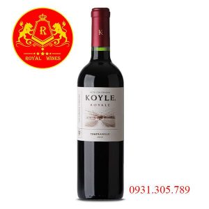 Rượu Vang Koyle Royale Tempranillo