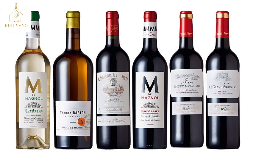 Ruou Vang M De Magnol Bordeaux Barton Guestier 1